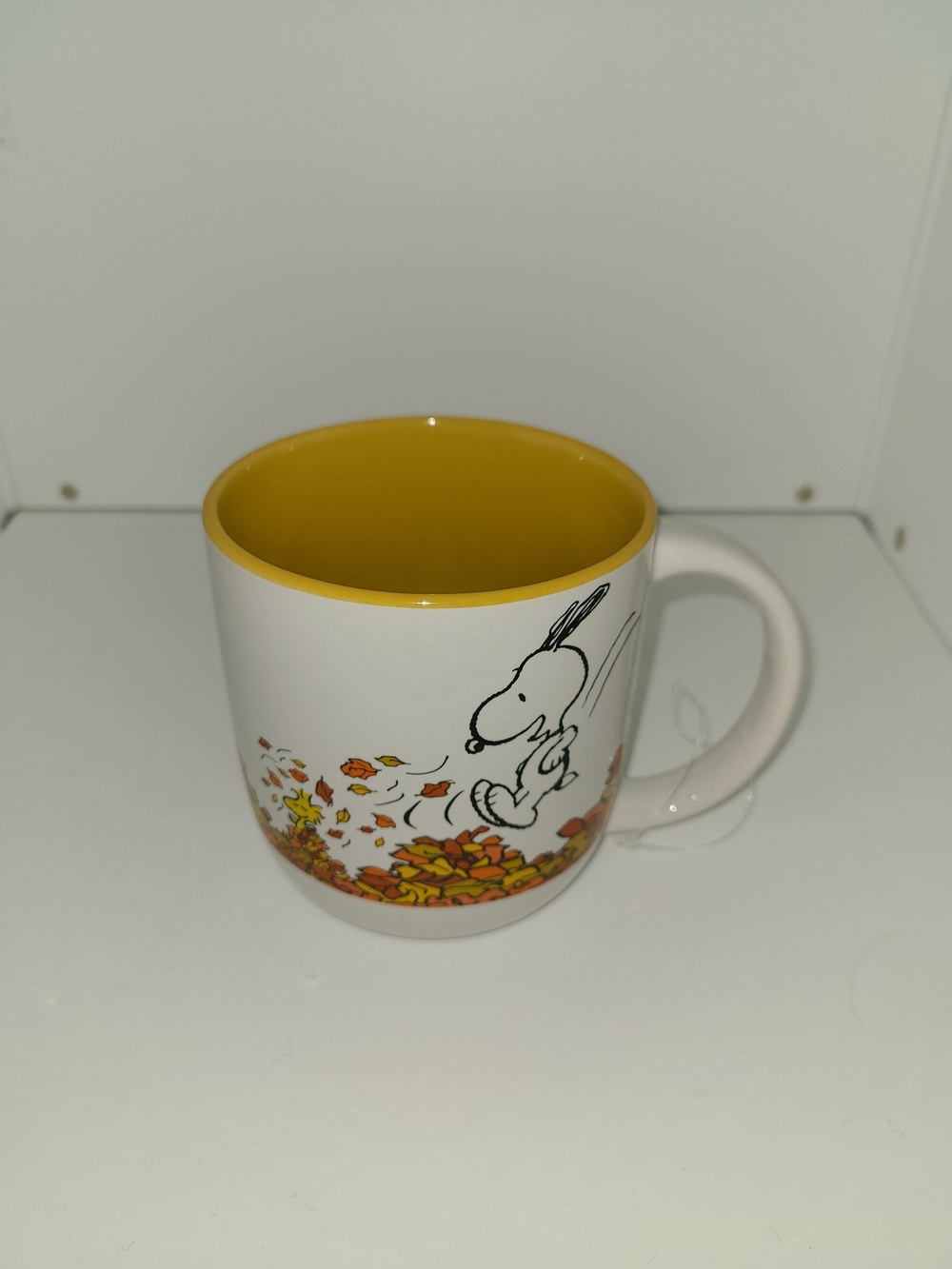 Ceramic Peanuts Snoopy & Charlie Brown Fall Mug